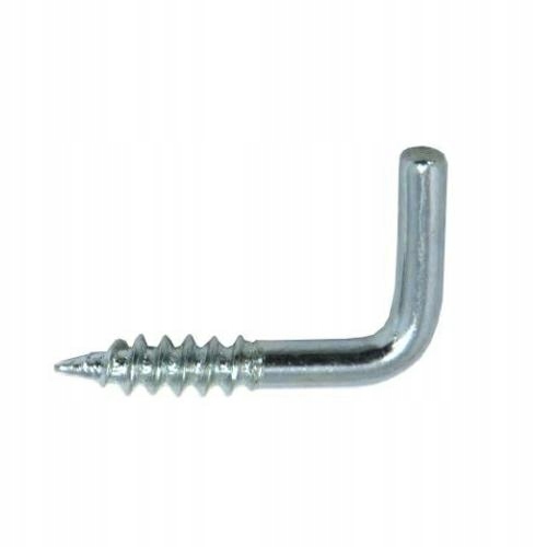 

Hak Haczyk Prosty Wkręcany Cynkowany 2x20mm 26szt