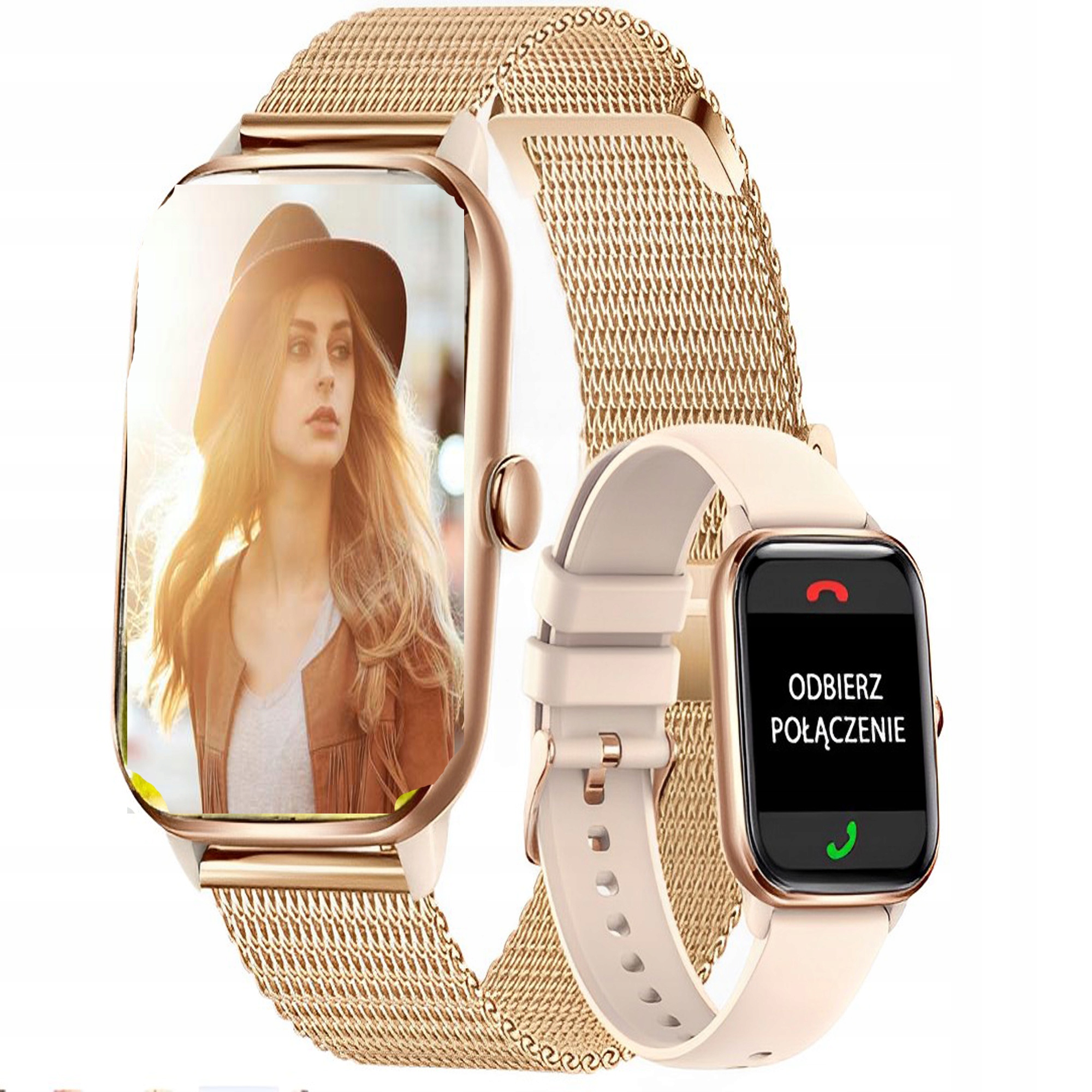 SMARTWATCH DAMSKI ELEGANCKI WODOODPORNY CIŚNIENIE Sklep, Opinie, Cena