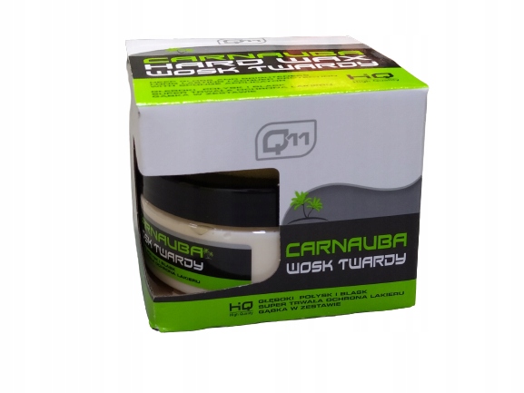 

Q11 Uniwersalny Twardy Wosk Carnauba 250G Gąbka