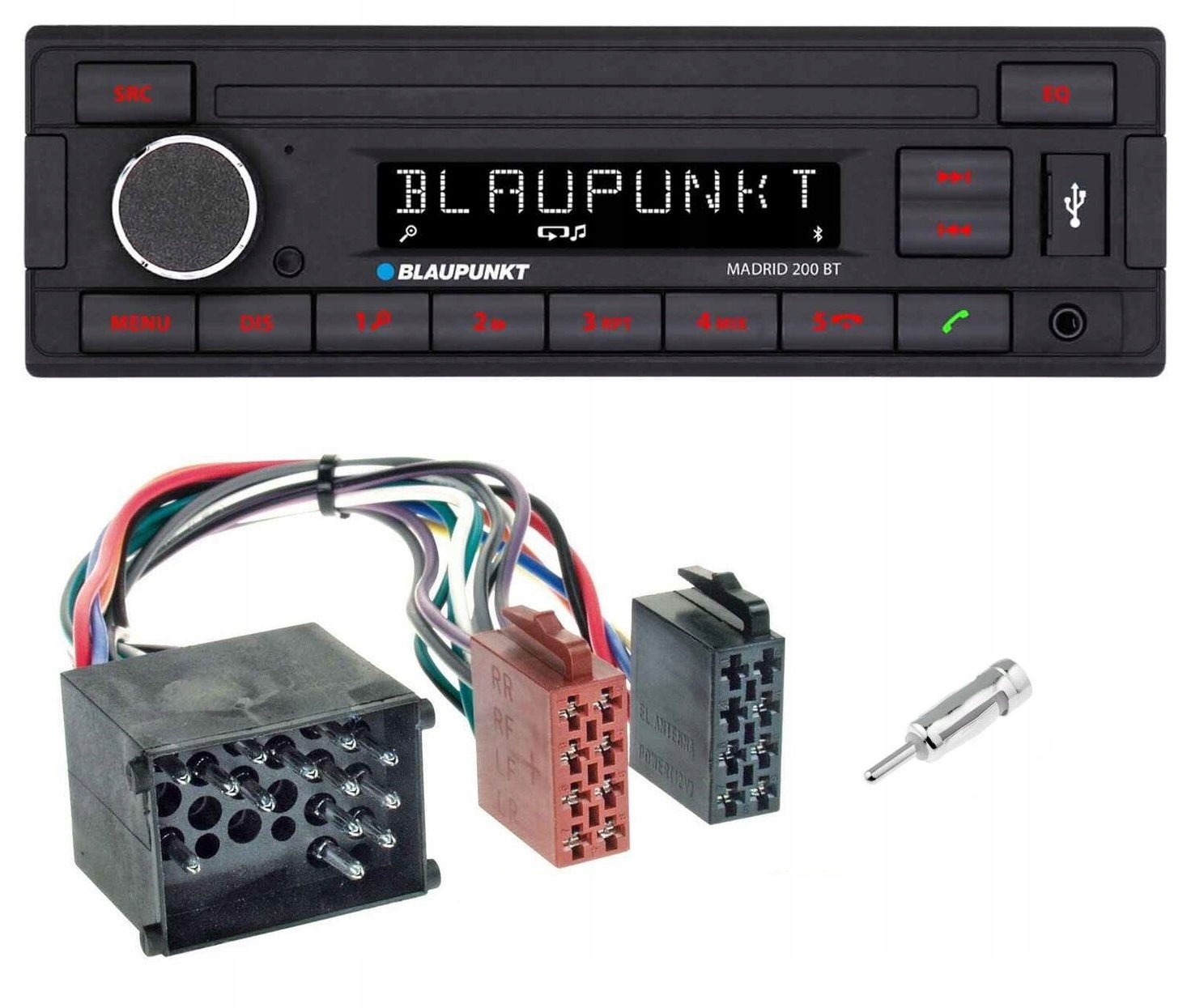 Blaupunkt Milano 200 Bt Autorádio CD Bluetooth Bmw E30 E34 E36