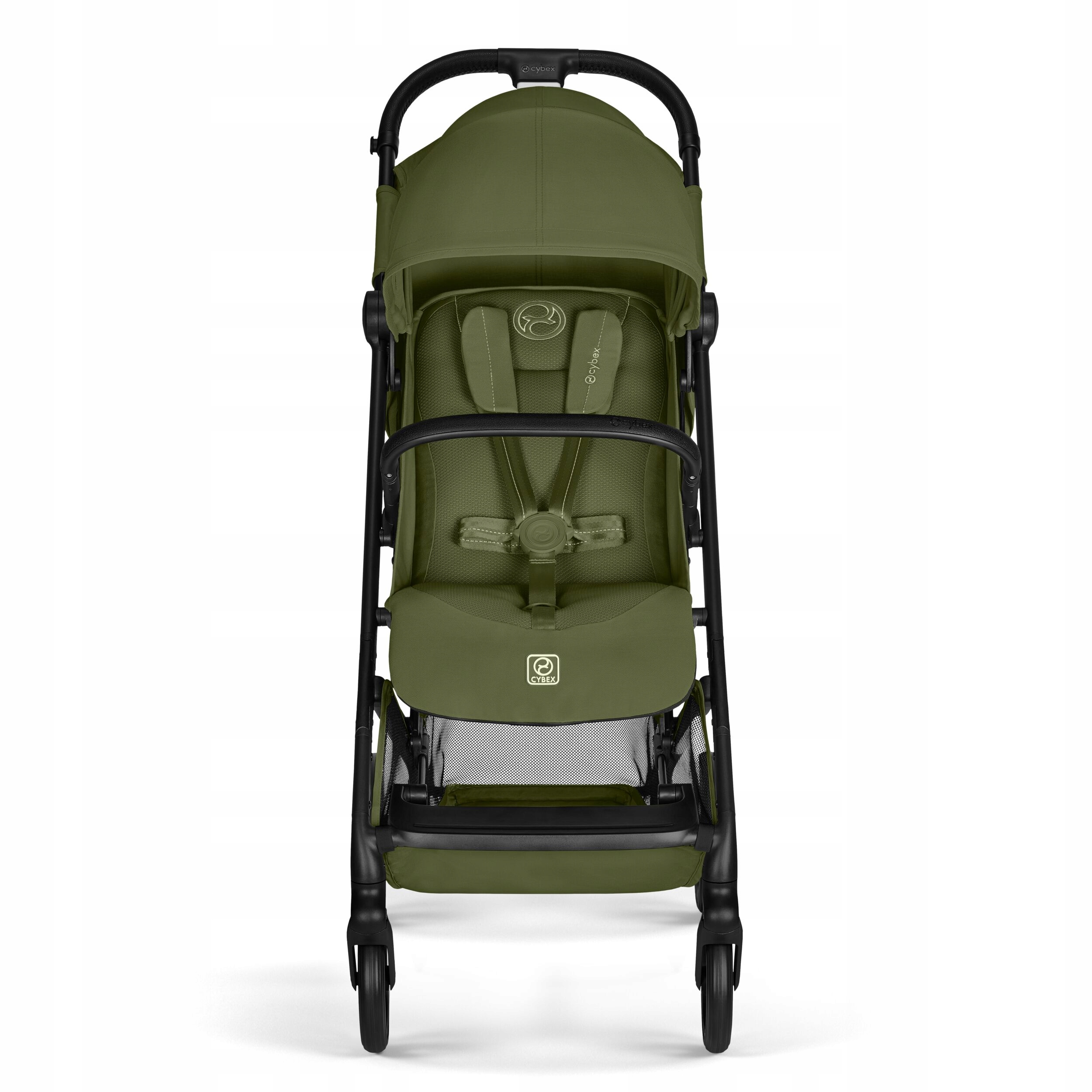 Cybex Wózek Spacerowy Beezy Blk Moss Green/khaki 2026 Duże Koła 0-22KG