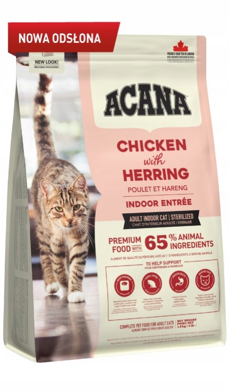 Acana Cat Sterilised Indoor Entrée 1,8kg