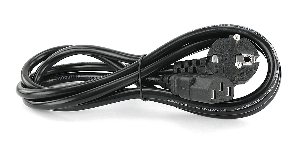 

Kabel Przewód Zasilający 3x1mm2 1,8m 10A C13 2500W