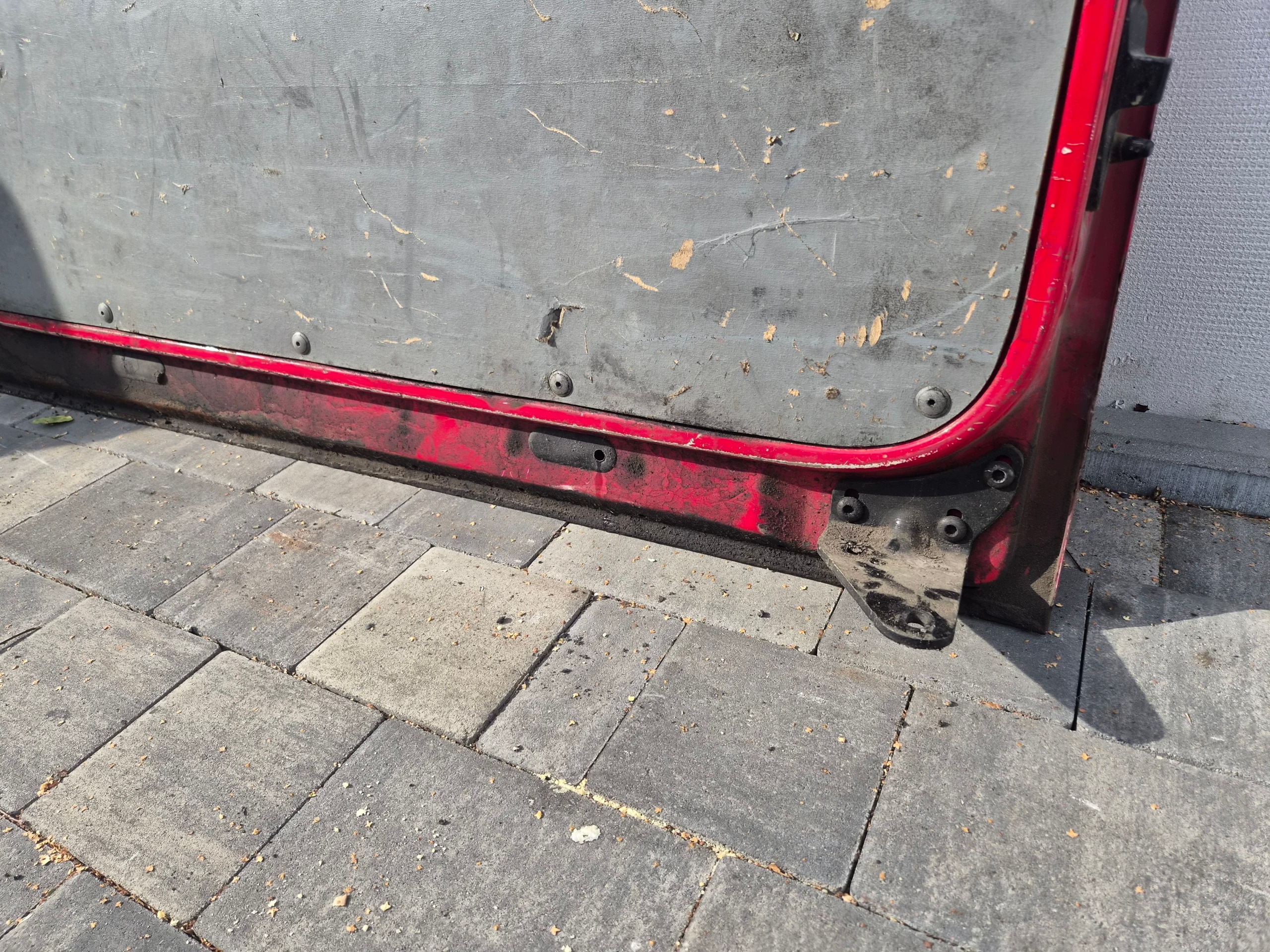 door sliding VW T5 T5 lift T6 left red