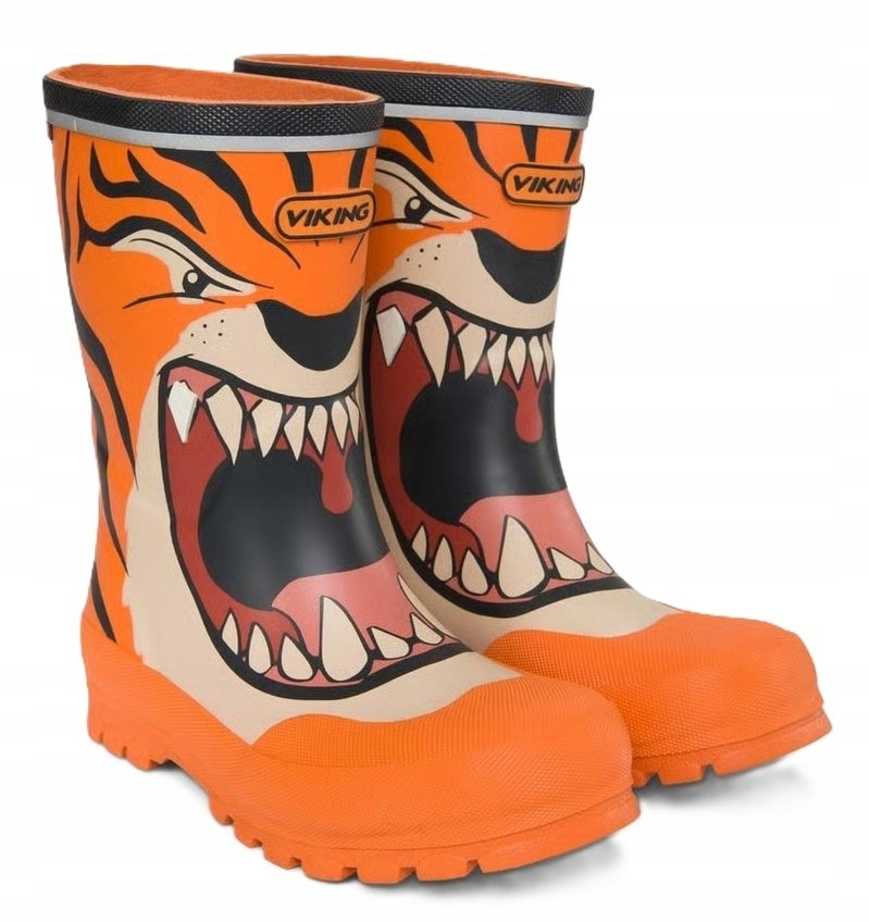 Kalosze Dziecięce Viking Jolly Orange/multi R.34