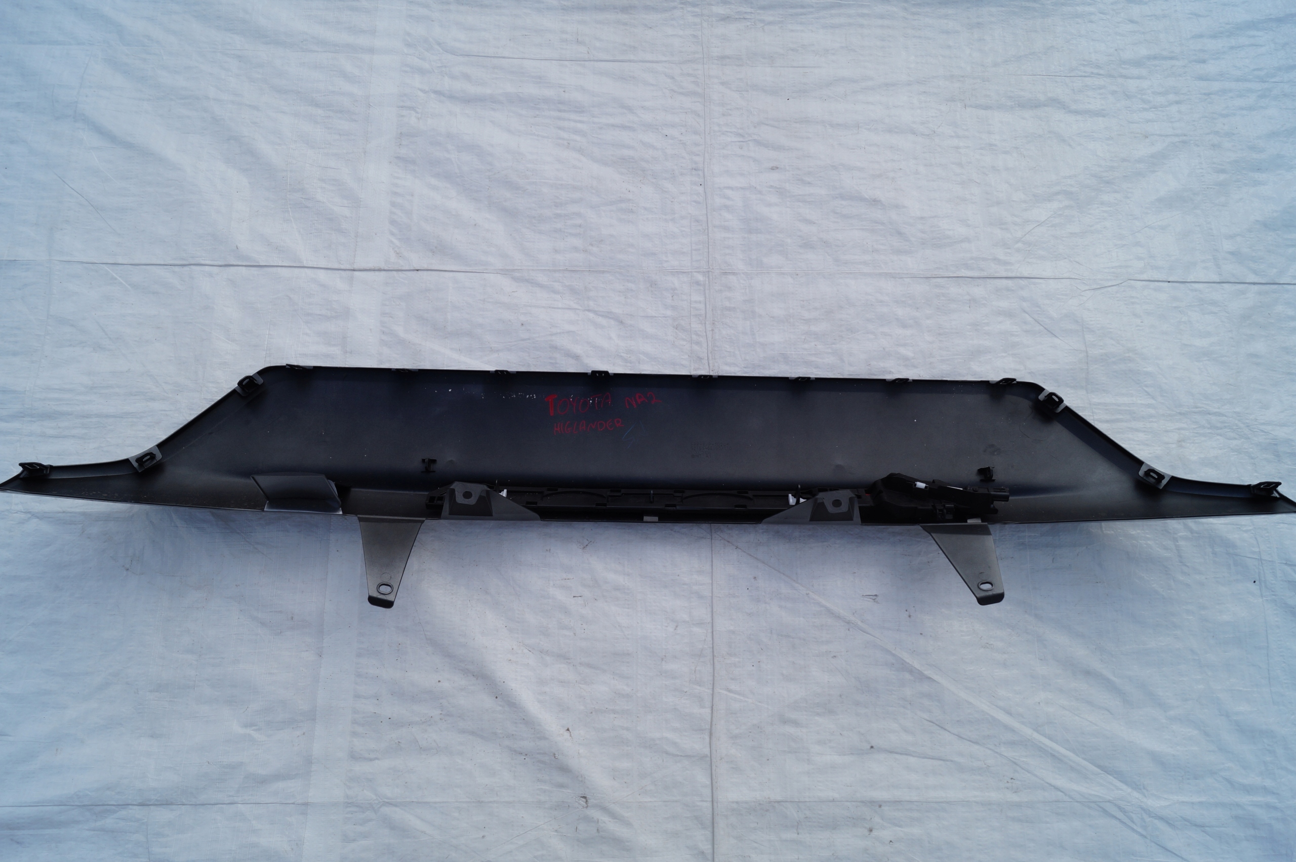 Diffuseur Accessoires SPOILER DOL Pare choc Arrière Arrière TOYOTA HIGHLANDER IV 4