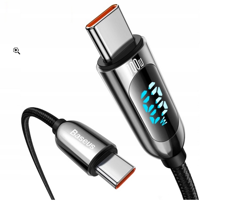 

Baseus Kabel Usb-c 100W LCD 1M