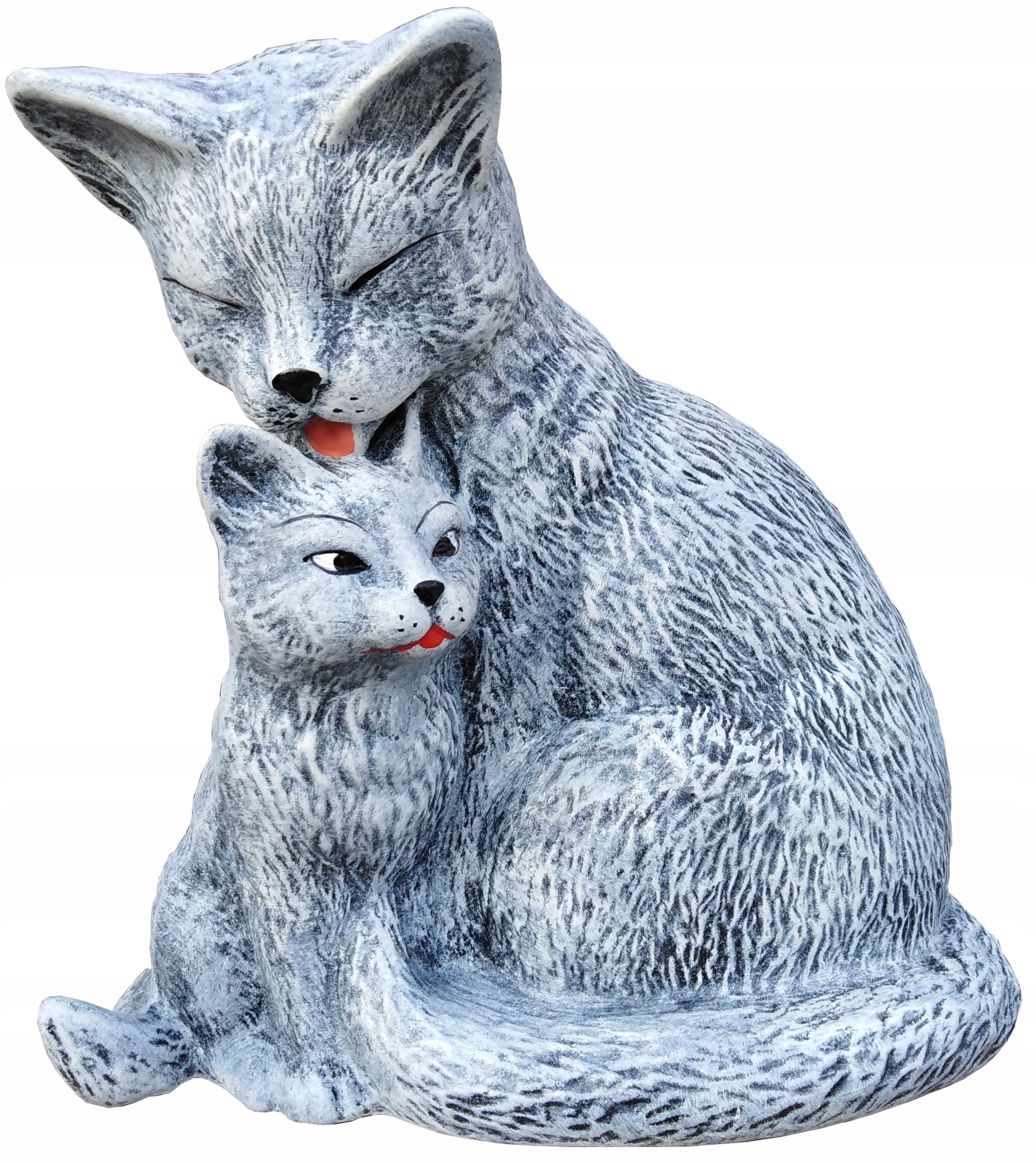 

Figurka dekoracja ogrodowa z gliny Kot Kotki