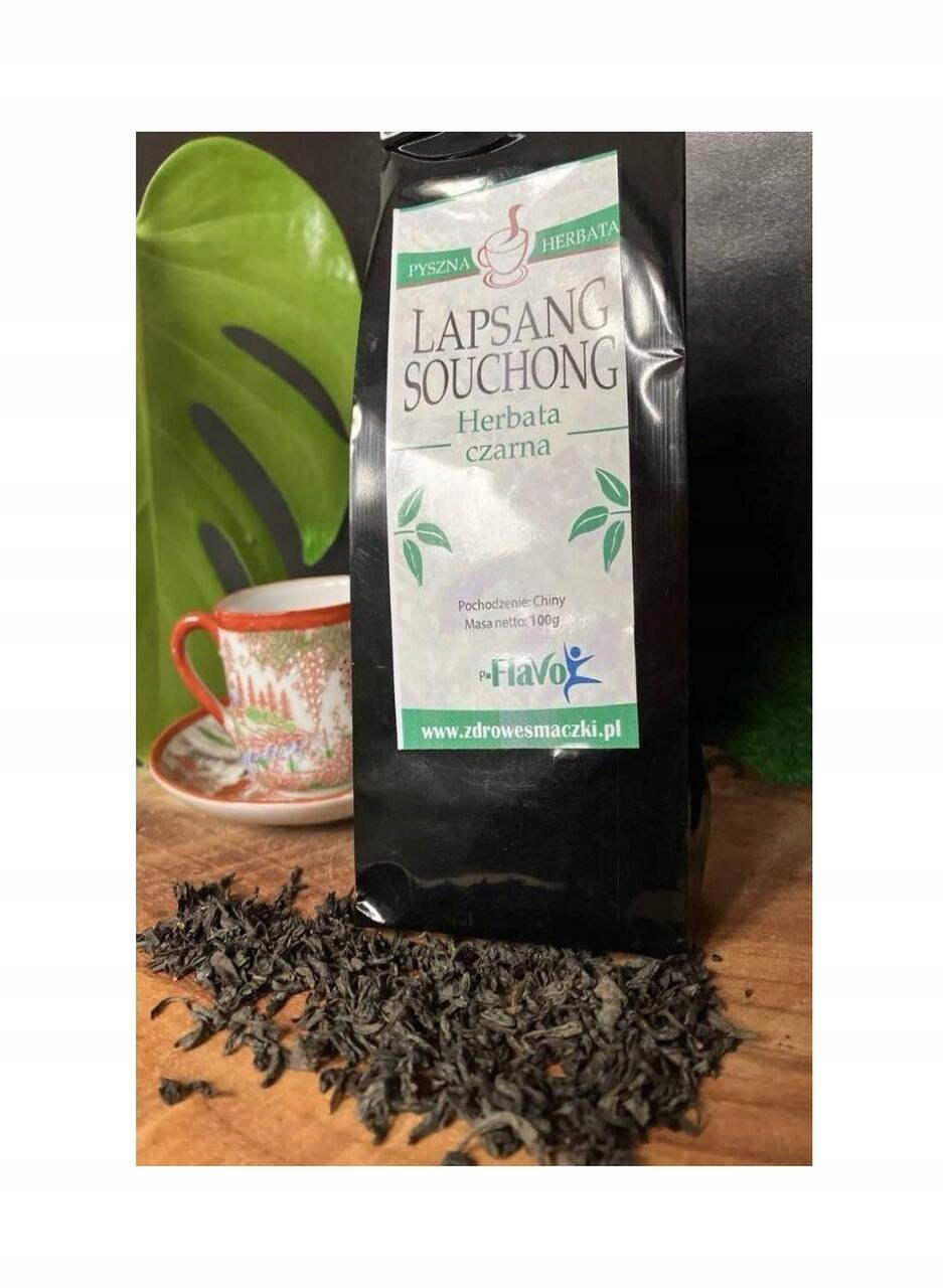 Herbata Czarna Liściasta Lapsang Souchong 100g Flavo