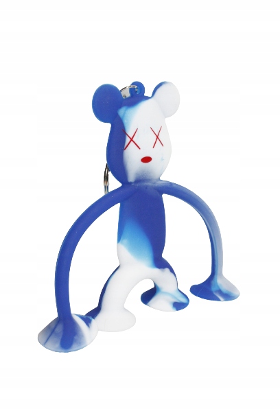 BRELOK PRZYSSAWKA GUMOWA MAŁPKA 12CM E1363 EMAJ Materiał guma