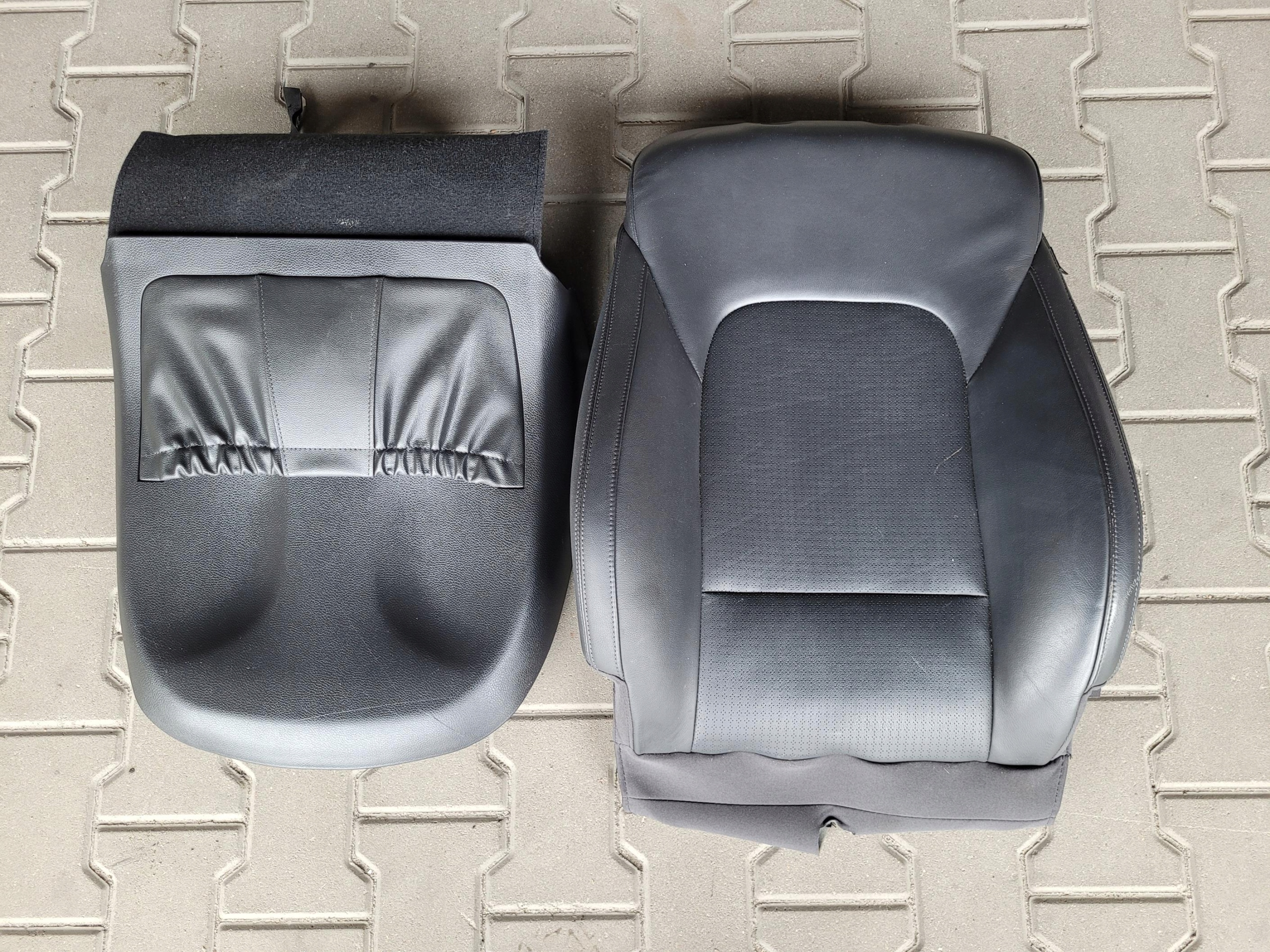 OPARCIE front left upholstery seat front left HYUNDAI SANTA FE III