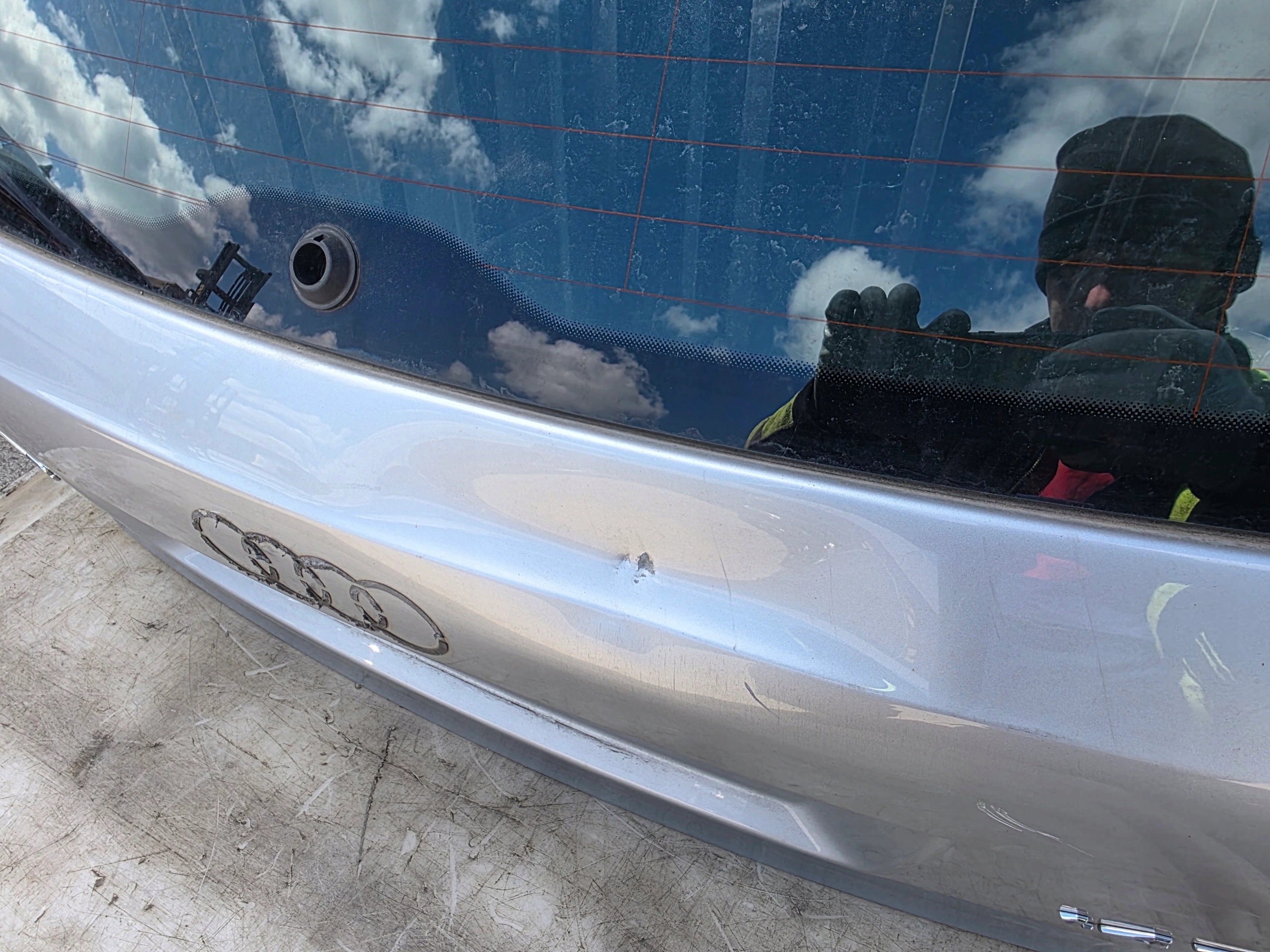 boot door AUDI A3 8P 3-door 2003-2011 without KOROZJI LX7W !!!