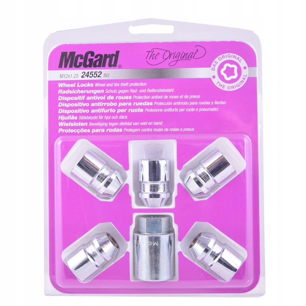 Колесные гайки 12x1, 25x25 k19 конус