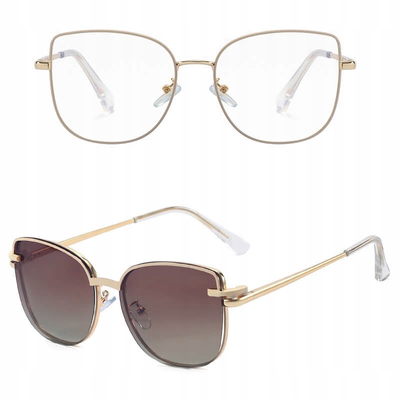 2v1 Clip-on brýle s obroučkami pro Pc Sluneční Clona