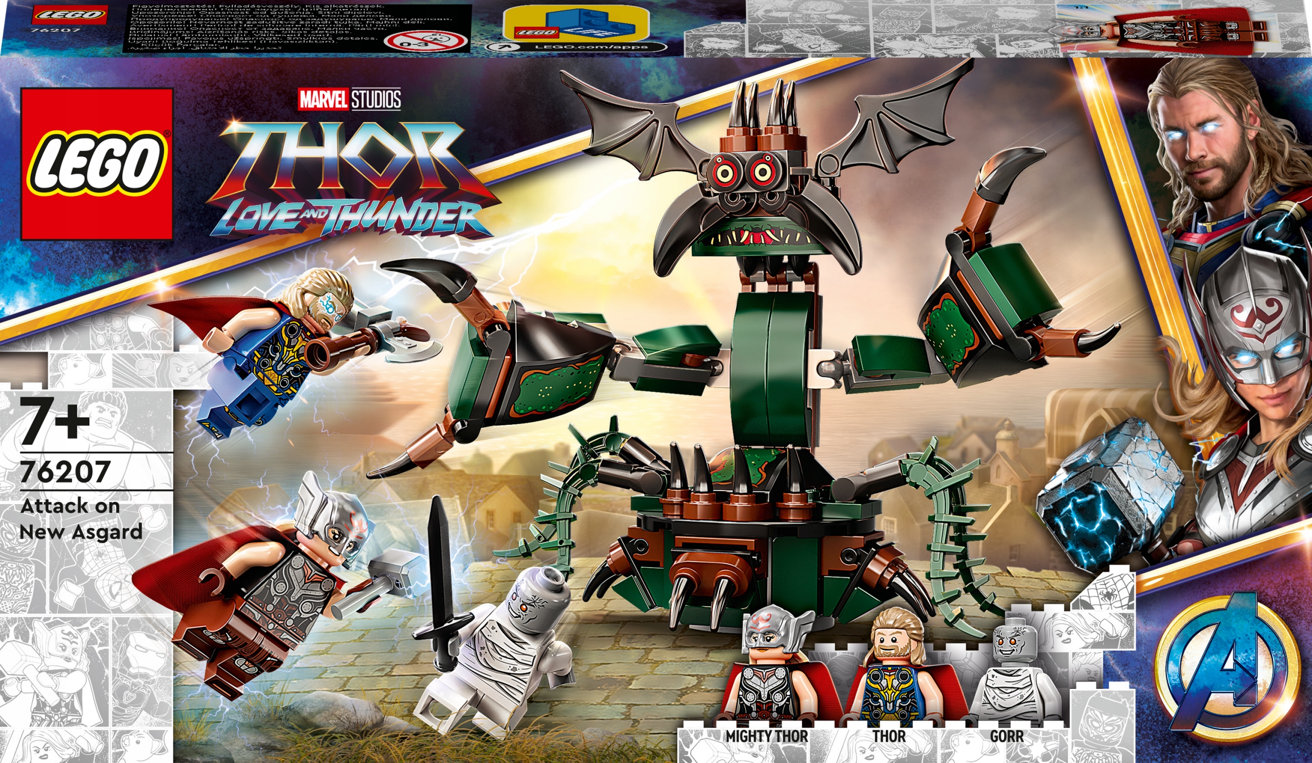 

Lego Heroes Atak na Nowy Asgard 76207