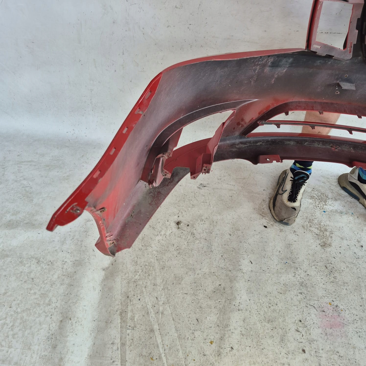 SAAB 9-3 II LIFT 07- bumper front front SPR