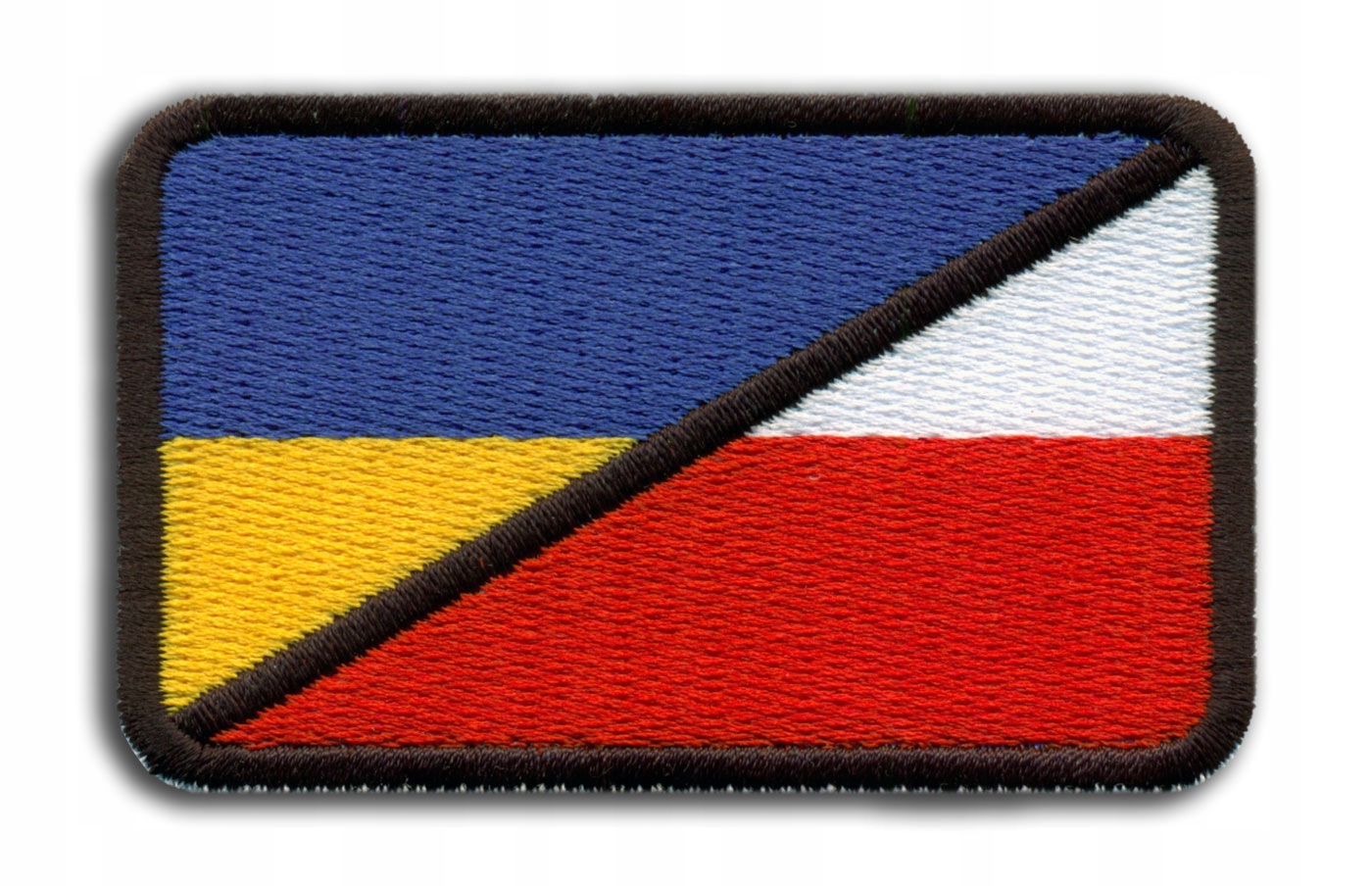 

Naszywka Flaga Ukrainy z Flagą Polski Ukraina