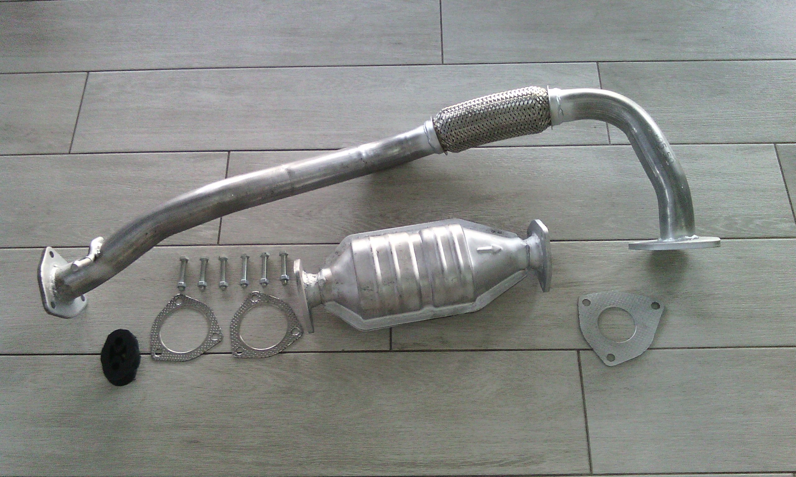 DAEWOO LANOS KOMPLET RURA + TŁUMIK ZA KATALIZATOR Producent części Inny