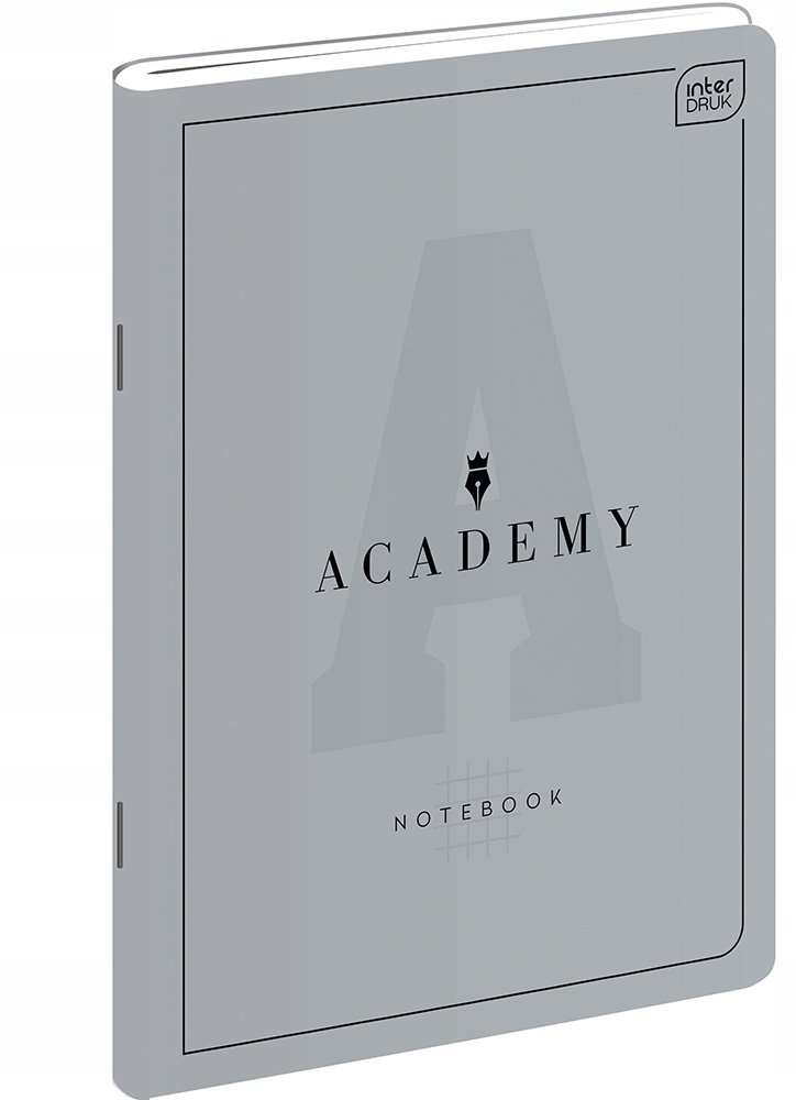 

Zeszyt A4, 60 Kartek, Kratka Z Marginesem, Academy