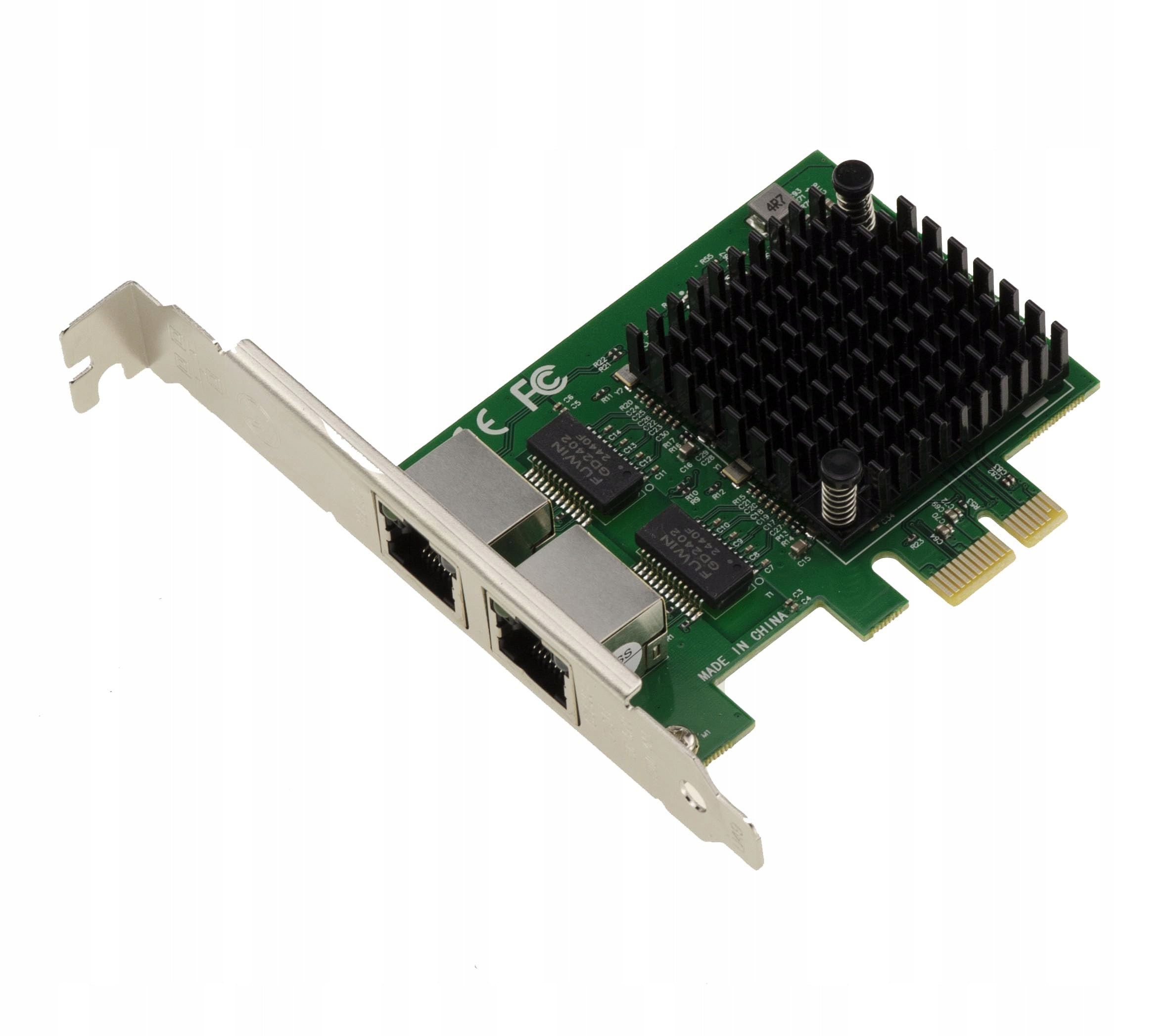Sieťová karta Kalea-informatique PCIe, 2,5 G, 2 porty