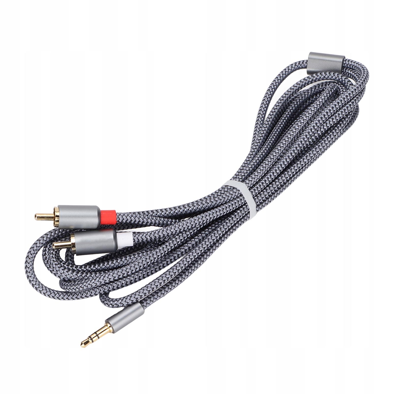 Kabel audio Aux 3,5 mm do 2 RCA Podwójna gowica lotosu Kabel SE