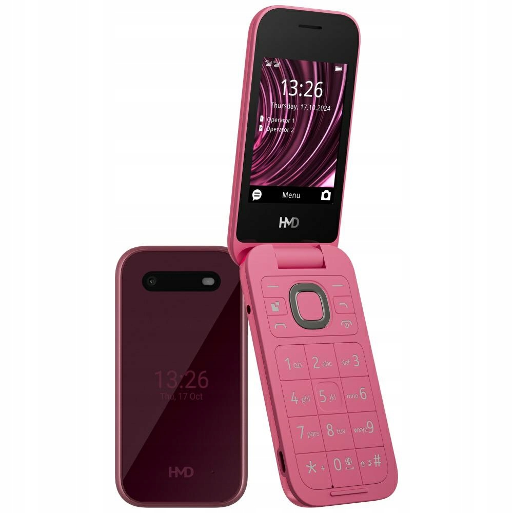Telefon Hmd 2660 Flip TA-1711 Ds czerwony