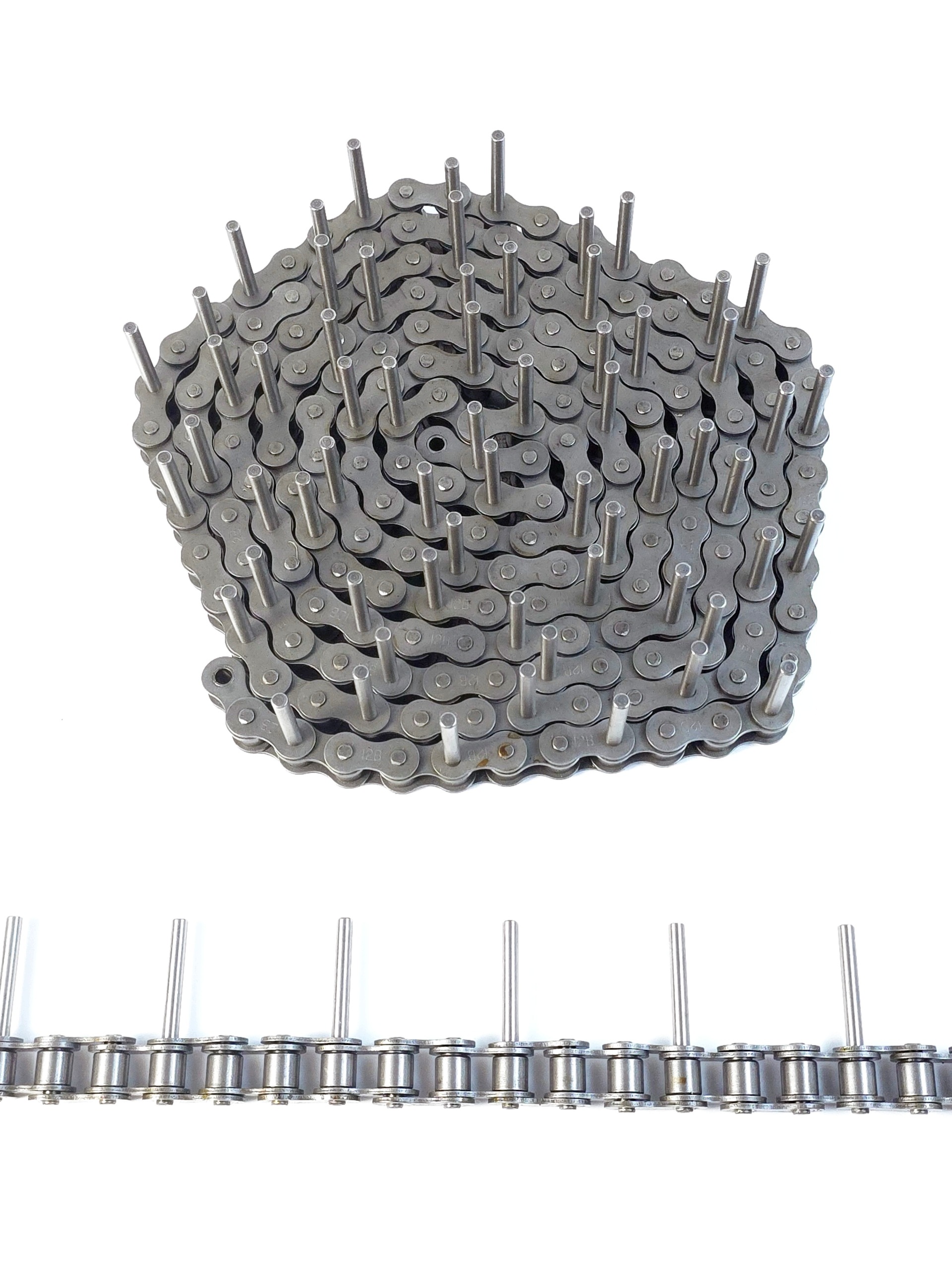 Řetěz pro třídič 12B-1 (19,05) prodloužený po 3 čepech L24 1 m Ozdowski
