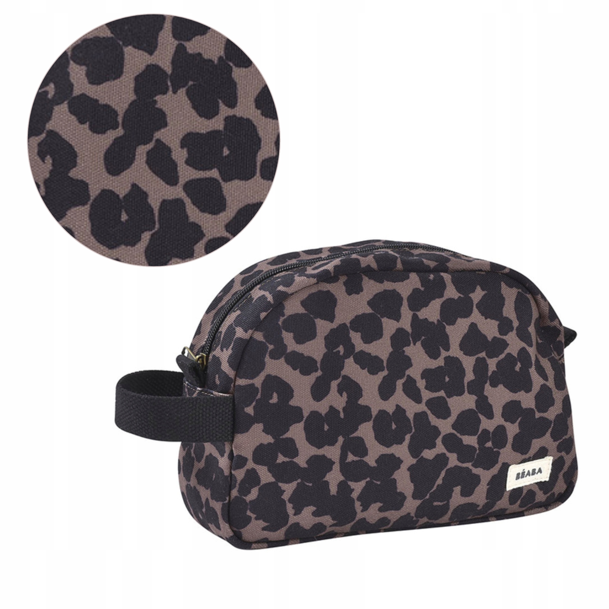 Beaba Kosmetyczka Podróżna 24x17 cm na Akcesoria i Kosmetyki Leopard