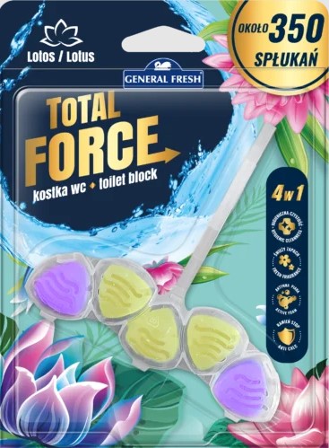 KOSTKA WC TOTAL FIVE FORCE LOTOS 40g [10] — miniatura 2