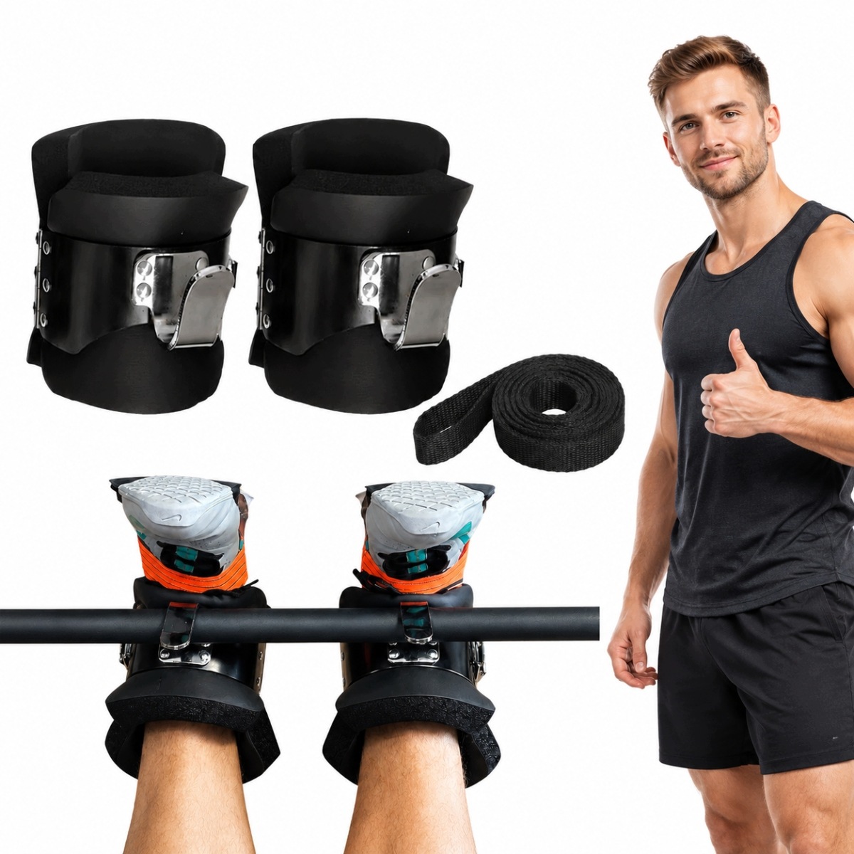 Buty Grawitacyjne Inwersyjne Do Zwisów Na Drążek Podciągania Gravity Boots