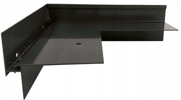 Narożnik zewnętrzny prawy 90 stopni do profili W35B z W35+ Renoplast Grafit