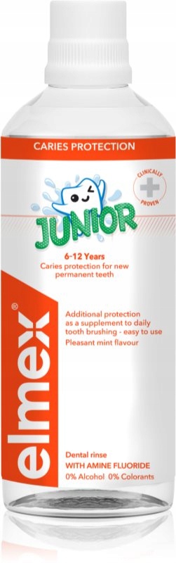 Elmex Junior 6-12 Years ústna voda detské ústa