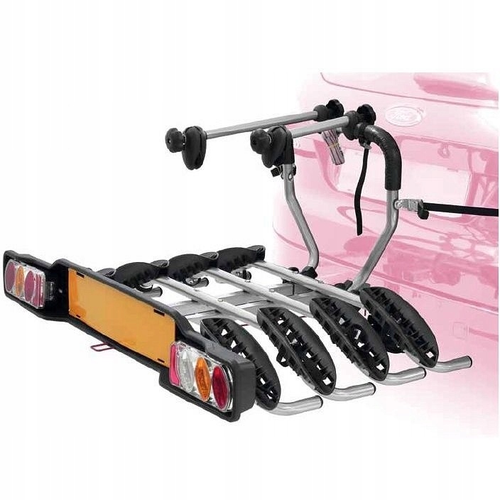 BAGAŻNIK NA HAK 4 rowery odchylany 13-PIN Peruzzo Długość 82 cm
