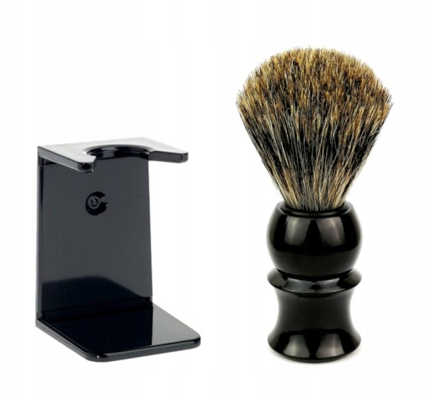 PĘDZEL DO GOLENIA Z WŁOSIA BORSUKA I WŁOSIE NATURALNE TRADYCYJNY PĘDZEL Marka Apekt