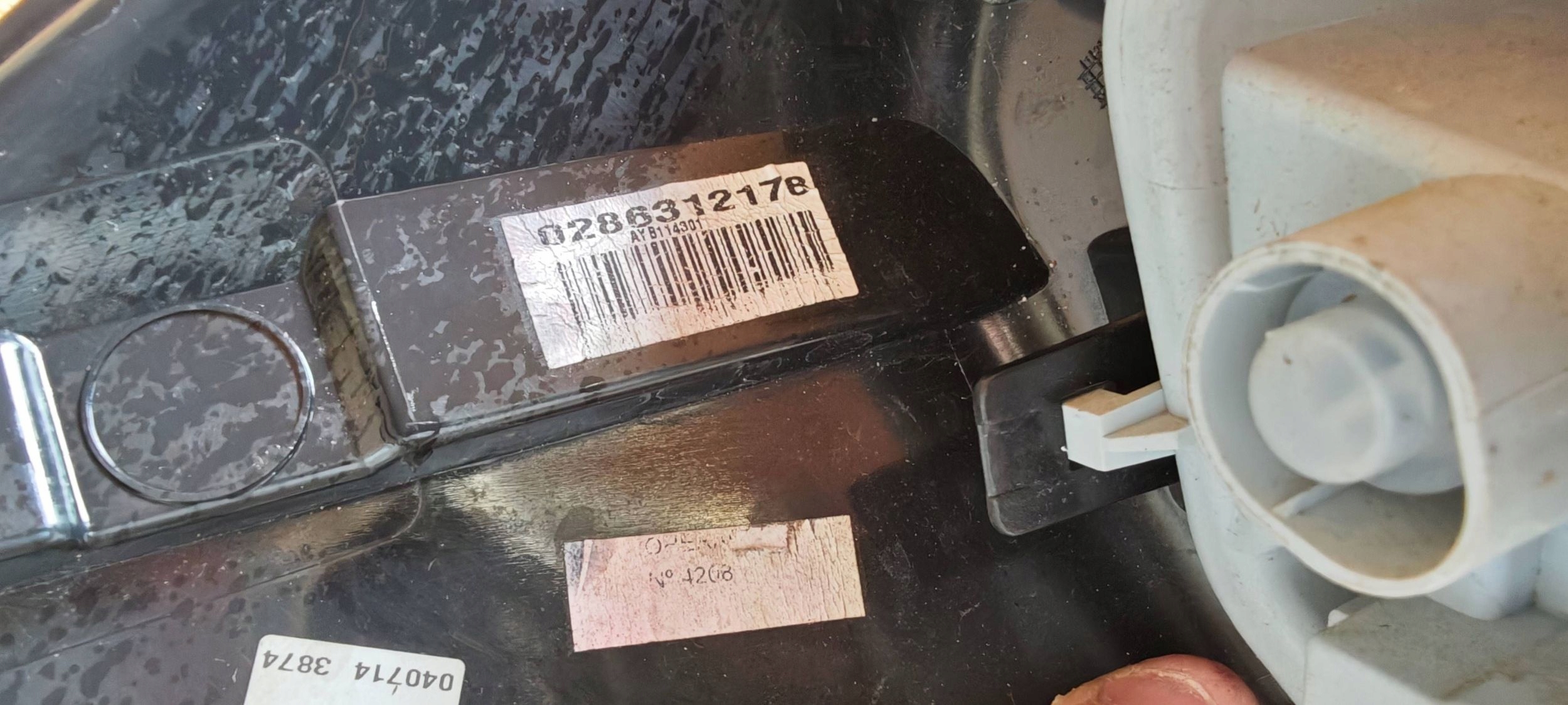 light rear rear part side right Renault Captur 0286312178