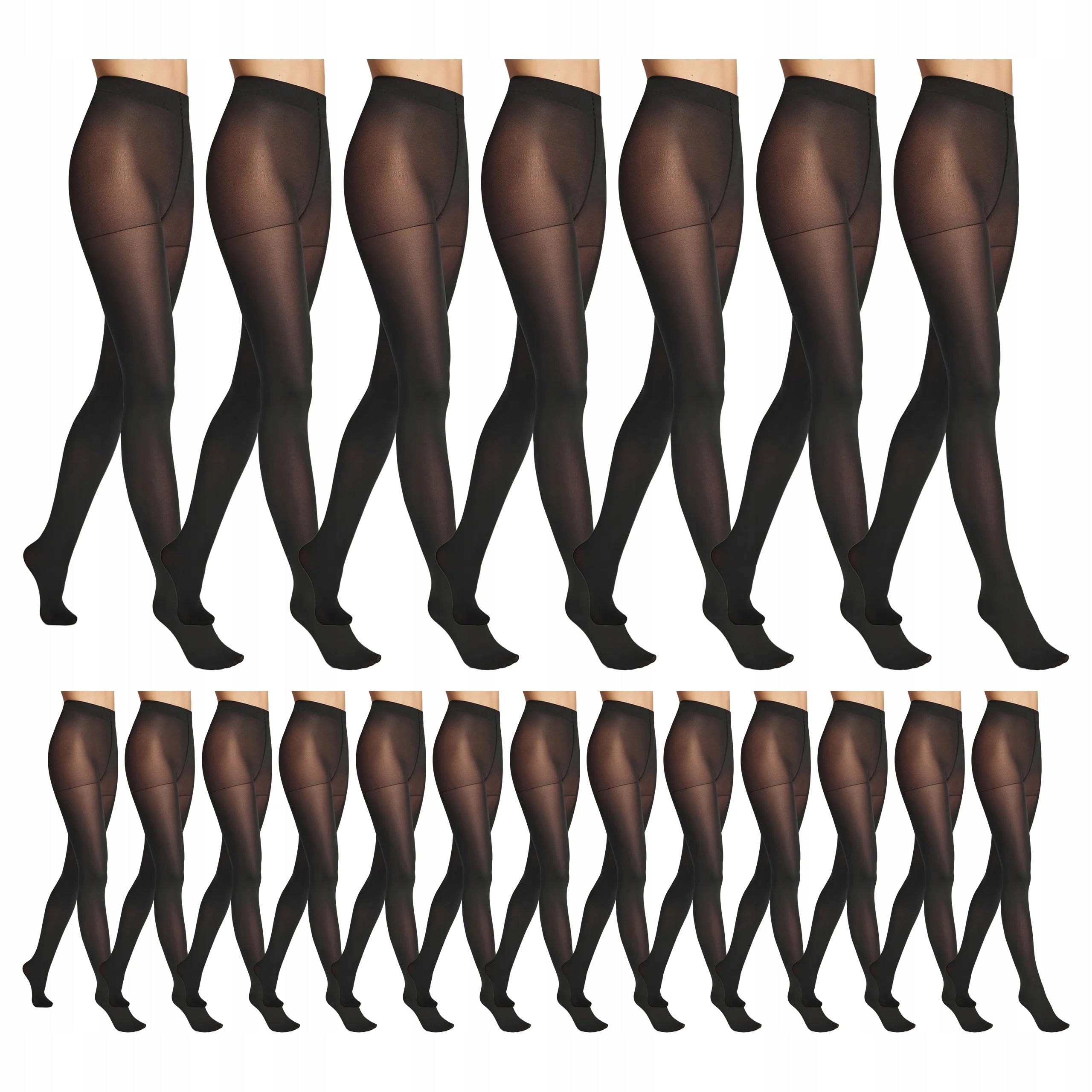 20 x Zdravotní punčocháče proti křečovým žilám Relax 80 den Marilyn Nero 5-XL