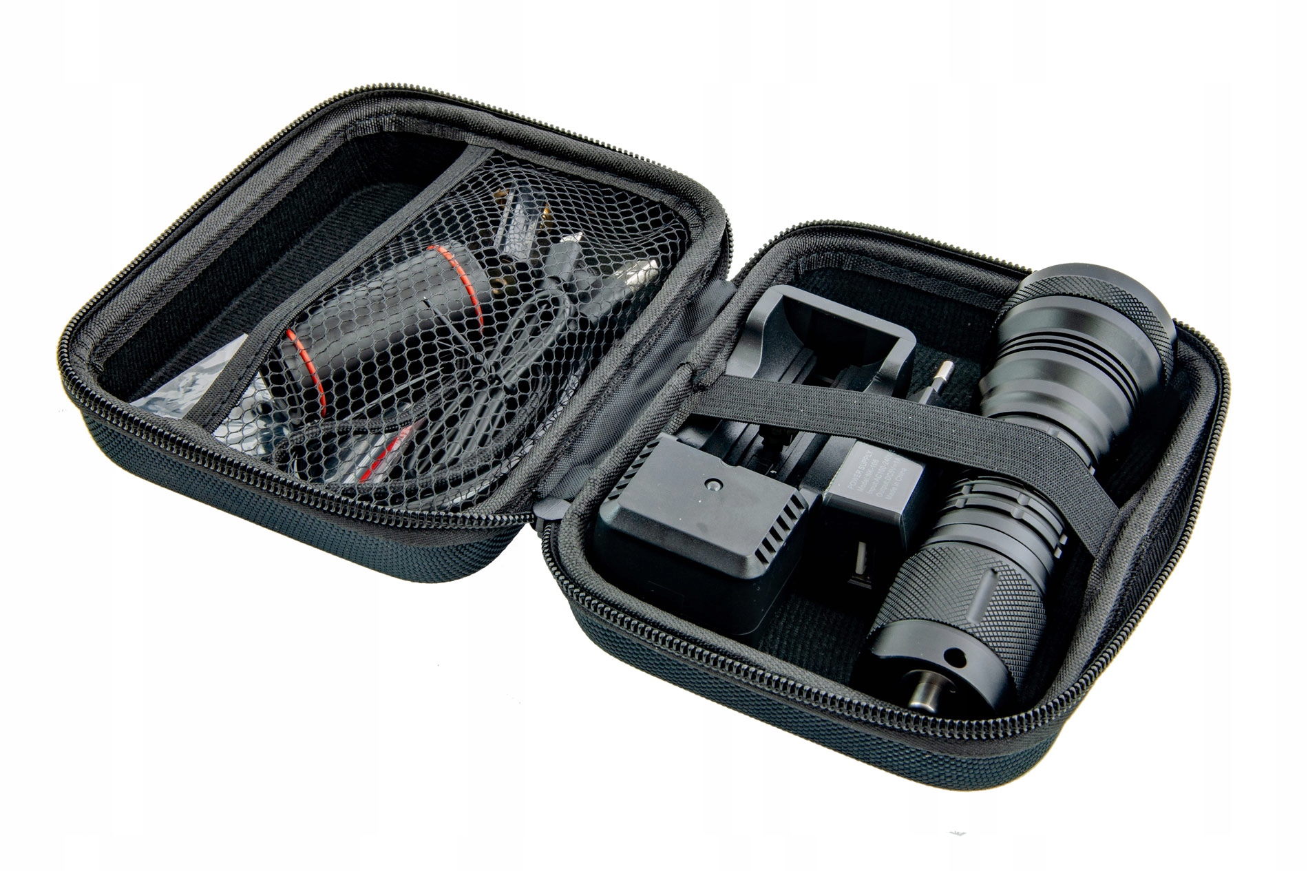 Latarka nurkowa Led Tecline TEC-1200 z uchwytem Goodmana