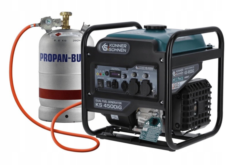 Agregat prądotwórczy inwerterowy Könner & Söhnen Ks 4500iG 4500 W Propan