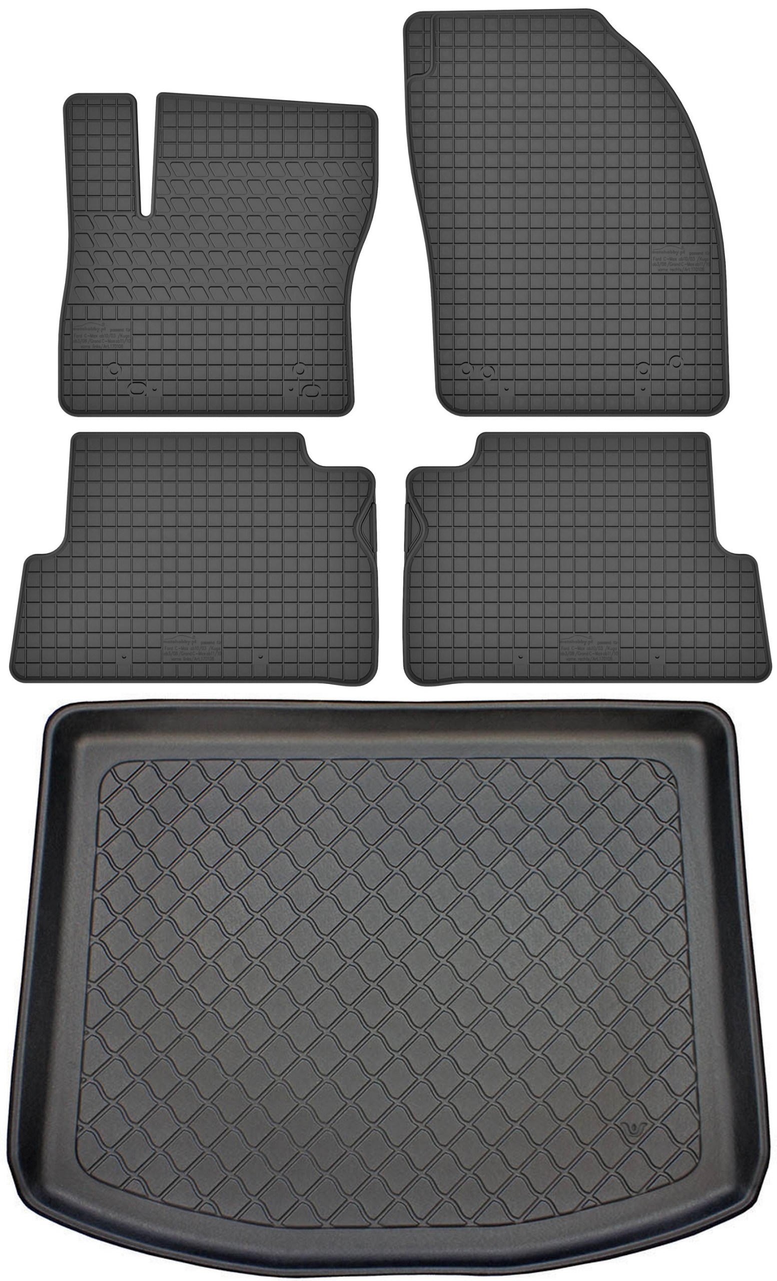 Ford Kuga II Suv 2013-2020 Koberce s rohožou