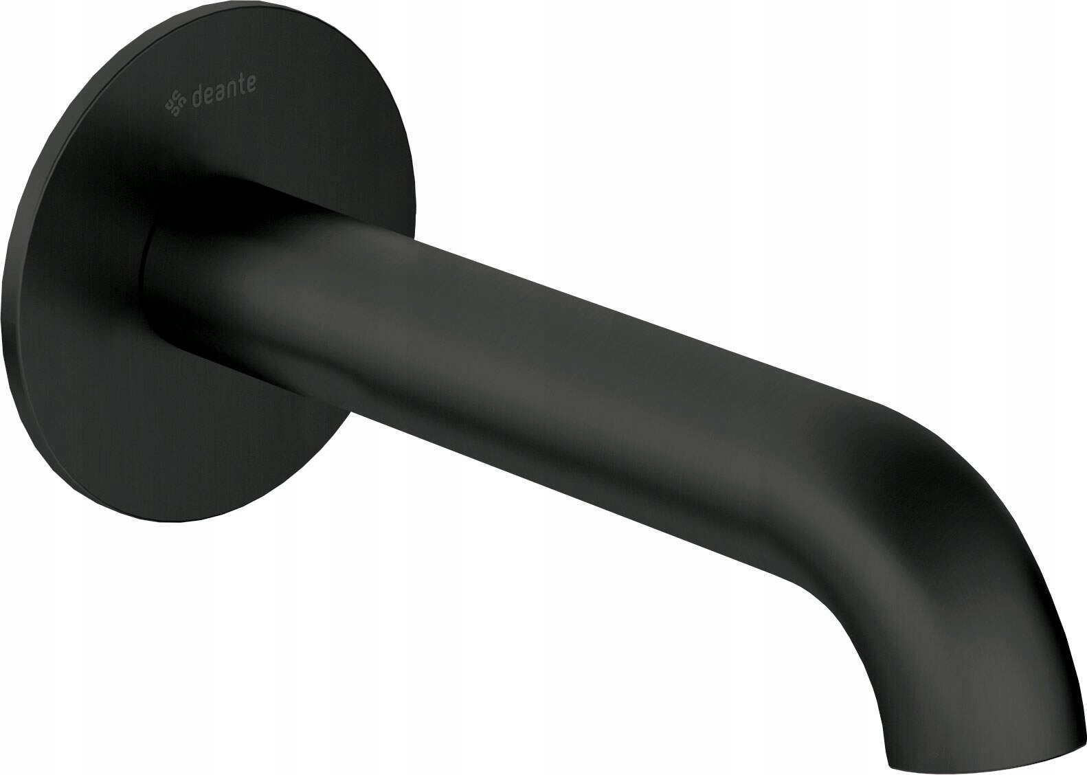 Deante Elegantný podomietkový výtok Nero, mosadz, dosah 147 mm