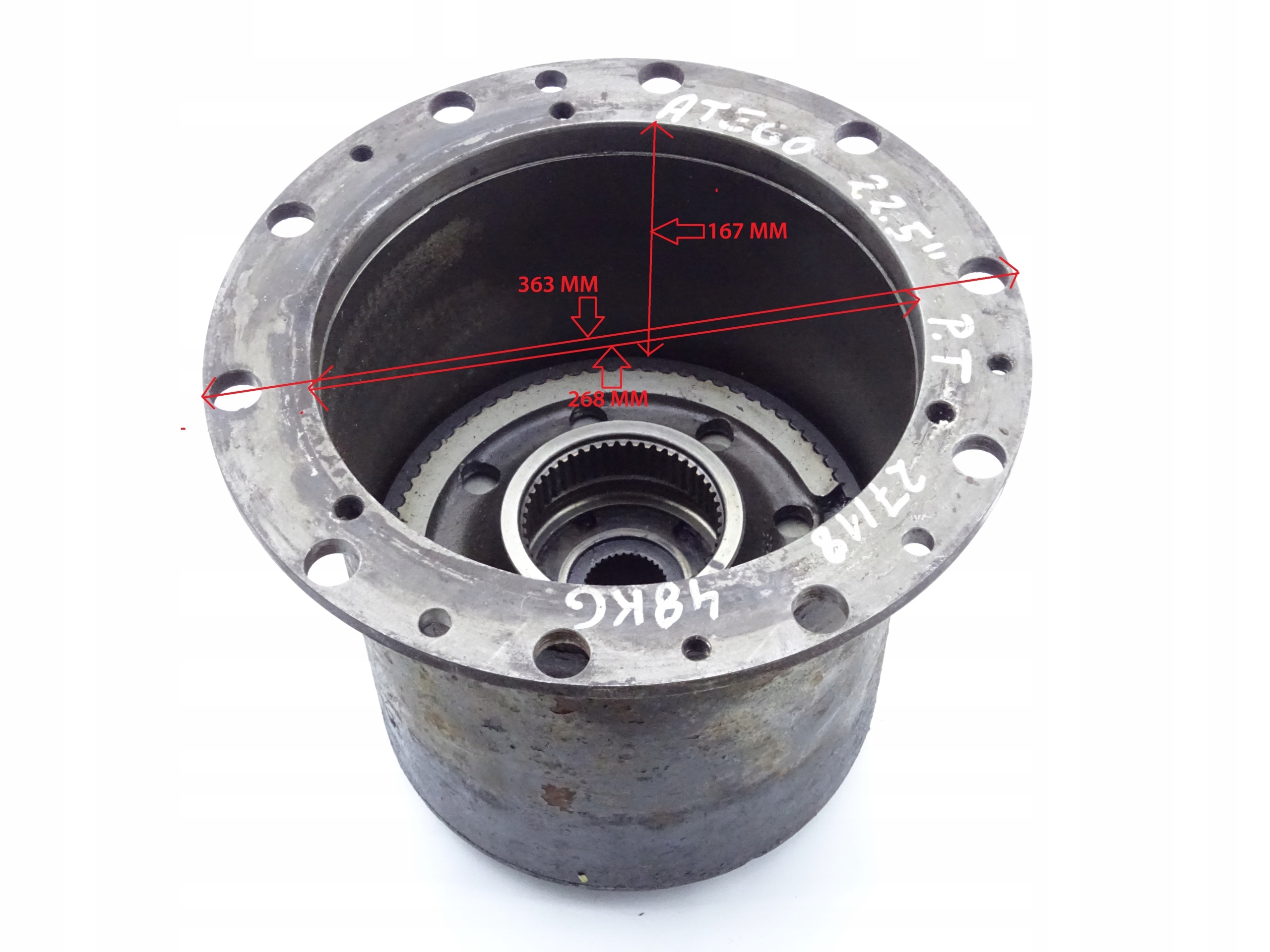 MERCEDES ATEGO I 98 04 ZWOLNICA TYL TYLNA KPL 22 5 Car type Trucks