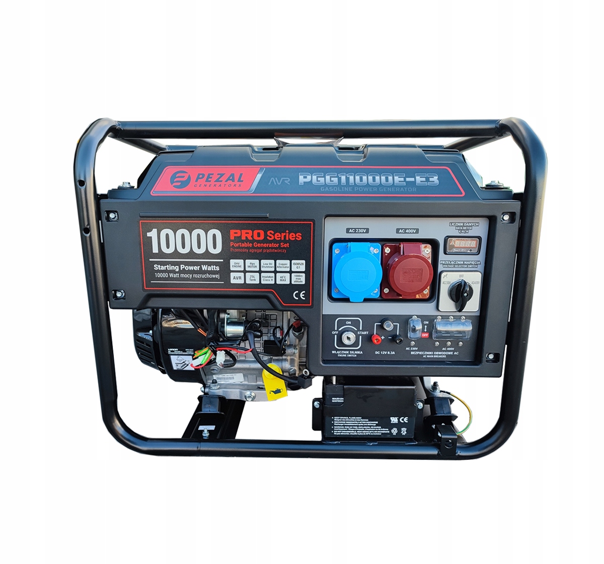 

Agregat Prądotwórczy Pezal PGG11000E-E3 8.5kW Avr