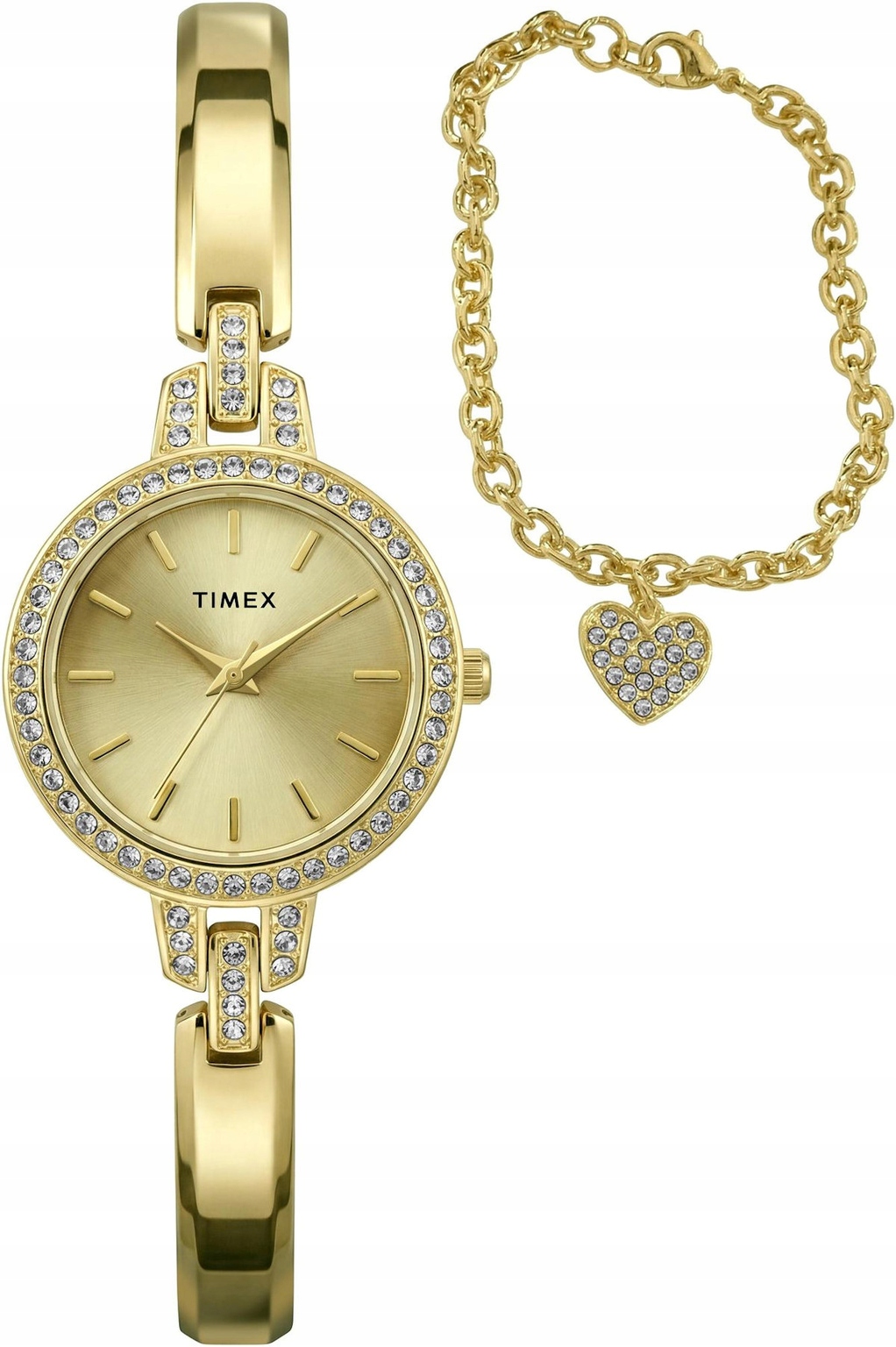 Dámské Hodinky Timex Trend Aveline Set TWG067900 Plus Náramek