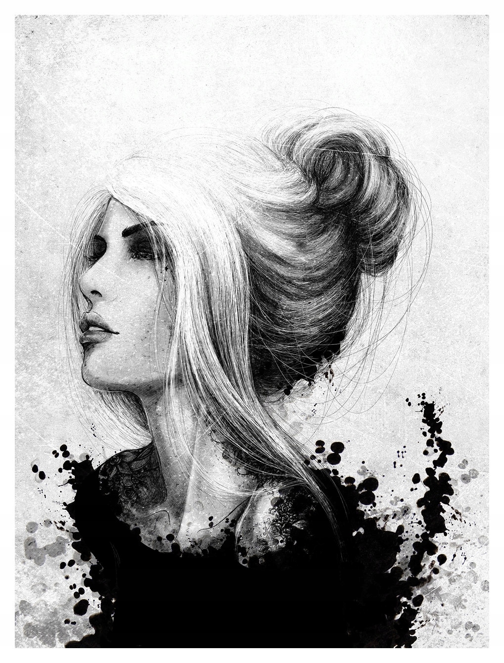 Fototapeta Žena melanchólia vinylová abstrakcia 184x254 lepidlo