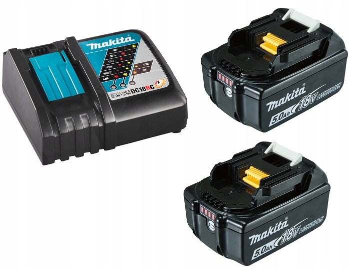 Akumulator Ładowarka Makita 2x BL1850B DC18RC