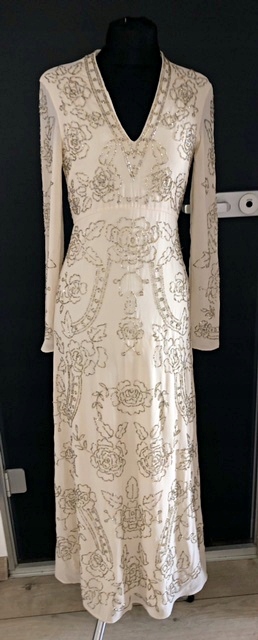 Zdobené Koktejlové Šaty Needle&thread 34 Xs