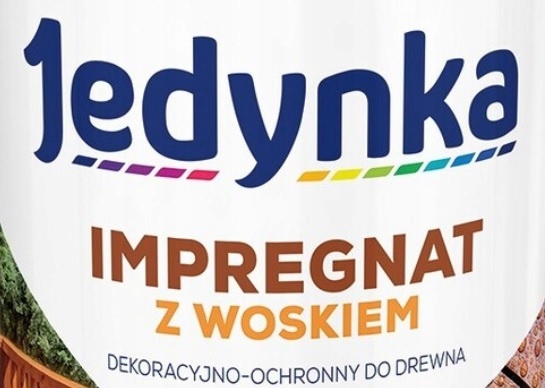 JEDYNKA IMPREGNAT DREWNA Z WOSKIEM BIAŁY 2.5L Kod producenta 710006505