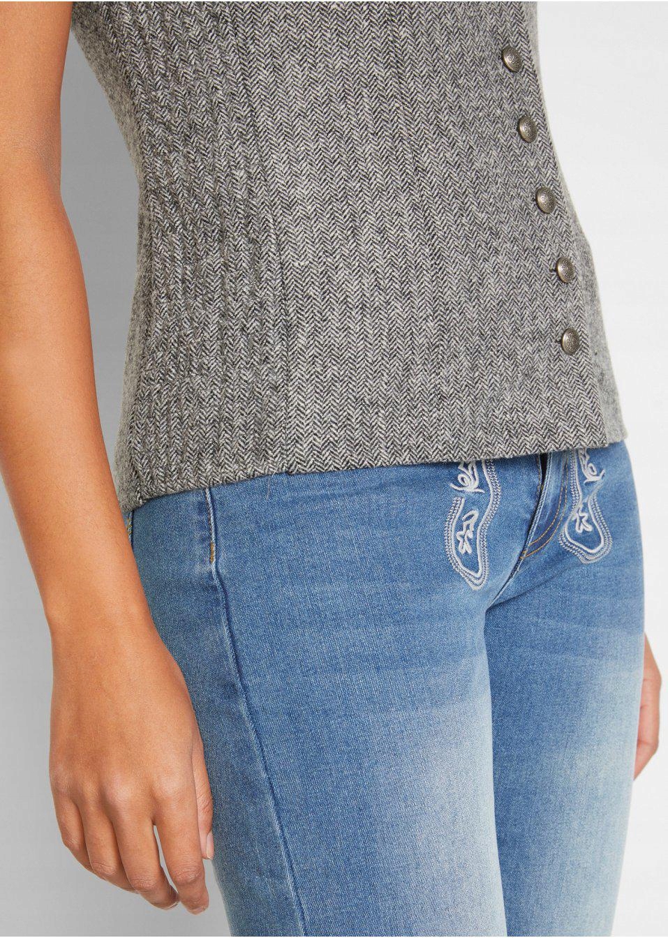 BONPRIX KAMIZELKA W JODEŁKĘ__54 Marka Bonprix