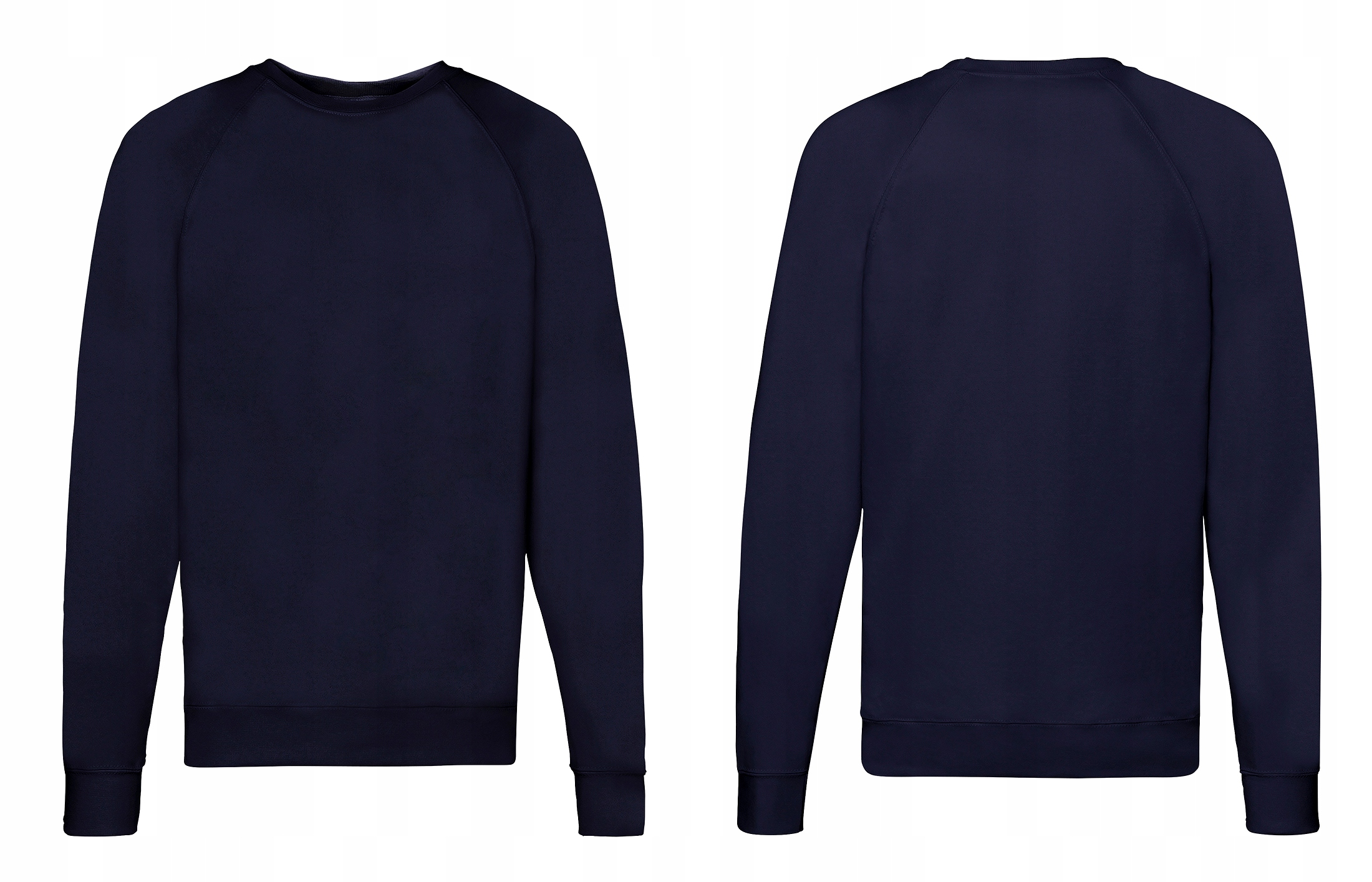 BLUZA FRUIT OF THE LOOM LEKKA Raglan D.navy XL