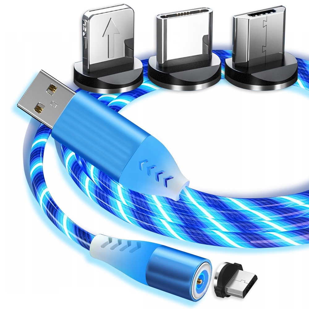 

Kabel Magnetyczny Do Iphone Micro Usb Typ-c